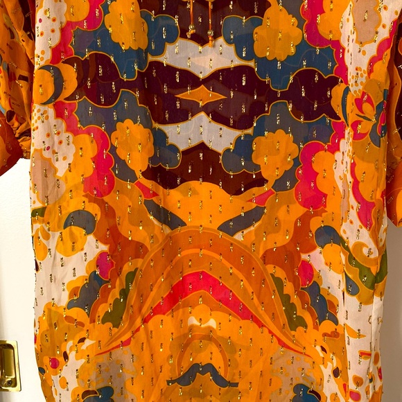 Diane von Furstenberg beach cover up / kaftan - Picture 5 of 7